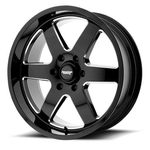 American Racing AR926 PATROL, 20X9, 5X127, ET12, CB83.06, GLOSS BLACK MILLED AR92629050312 - Image 1