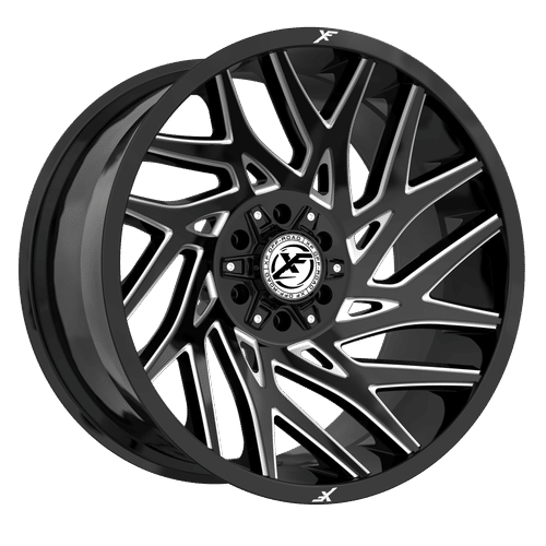 XF Offroad XF-229, 20x10, 5x127/5x139.7, ET-12, CB78.1, Gloss Black Milled