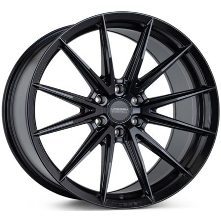 Vossen Wheel HFX2 20X9.5 6x139.7 Deep Concave Profile ET30 CB106.1 Satin Black - Image 1