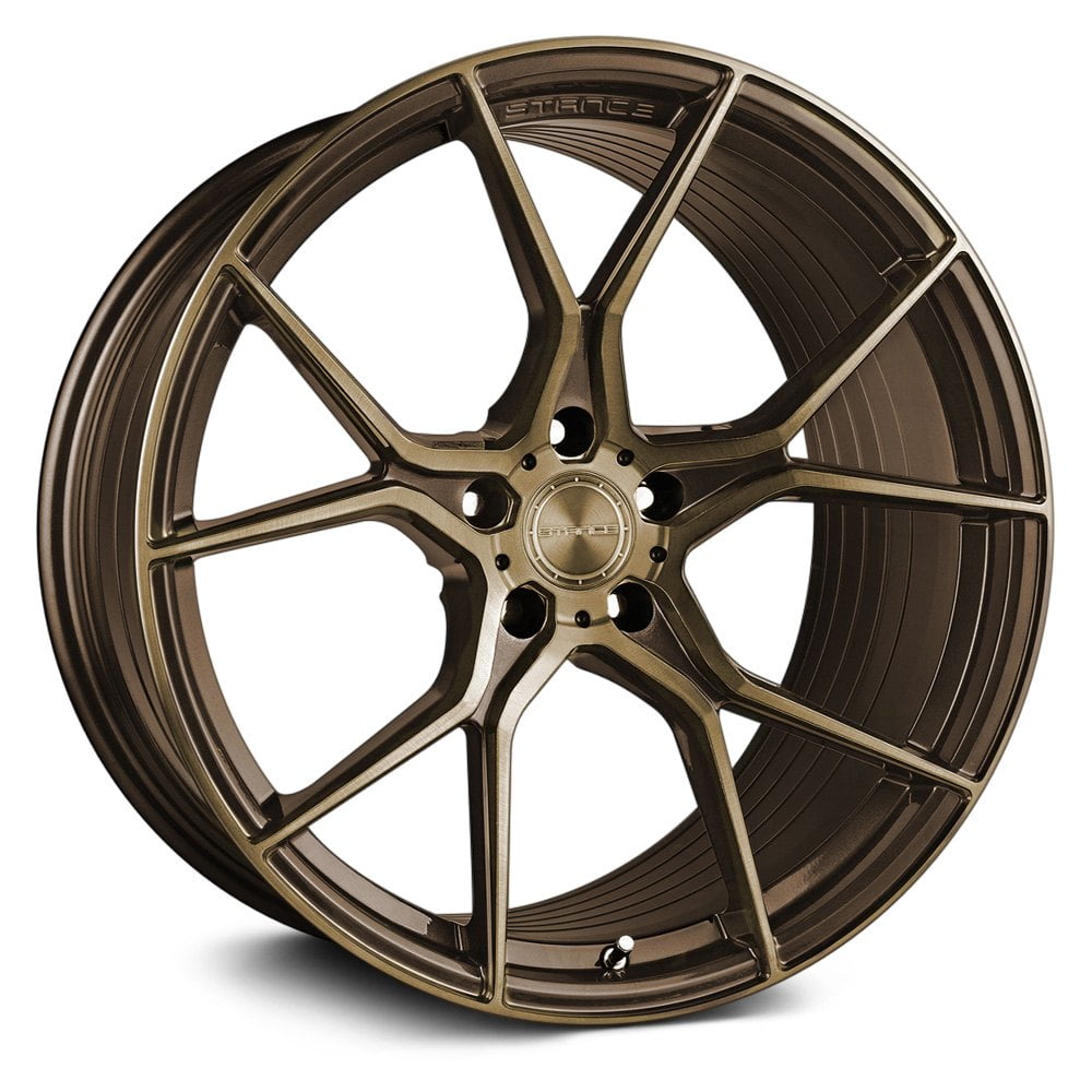 Stance SF07, Deep Concave Profile Profile, 20X11, 5x100 to 5x132, ET15 to 50, CB54.1 to 84.1, Brushed Dual Bronze - Image 1