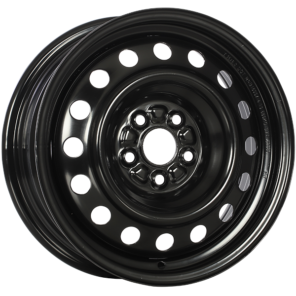 RNB - STEEL WHEEL - 17x7.0 - 5x110 - 40 - 65.1 - Black E-Coating - Image 1
