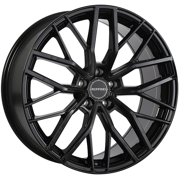Ruffino - TEKNIK - 20x9.0 - 5x114.3 - 35 - 73.1 - Gloss Black - Image 1