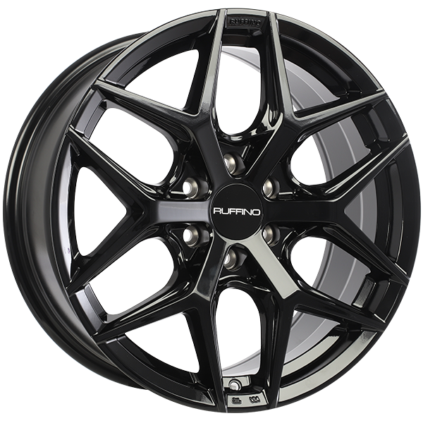 Ruffino - DEMON - 18x8.0 - 6x120 - 35 - 67.1 - Gloss Black - Image 1