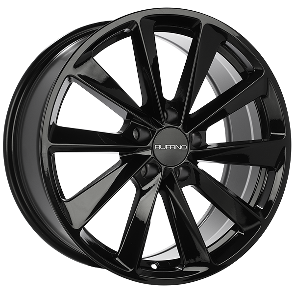 Ruffino - REACTOR - 20x9.0 - 5x114.3 - 35 - 73.1 - Gloss Black - Image 1