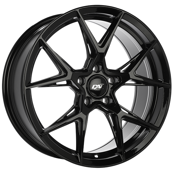 DAI Wheels - GRAVITY - 18x8.0 - 5x114.3 - 42 - 73.1 - Gloss Black - Image 1