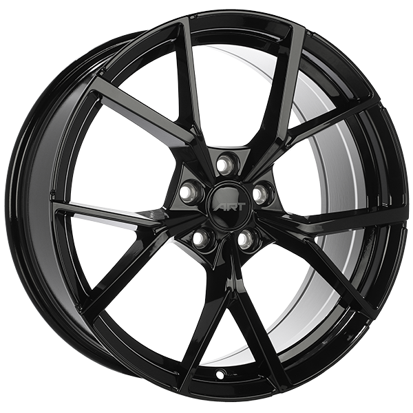 ART Replica - REPLICA 233 - 19x8.0 - 5x112 - 45 - 57.1 - Gloss Black - Image 1