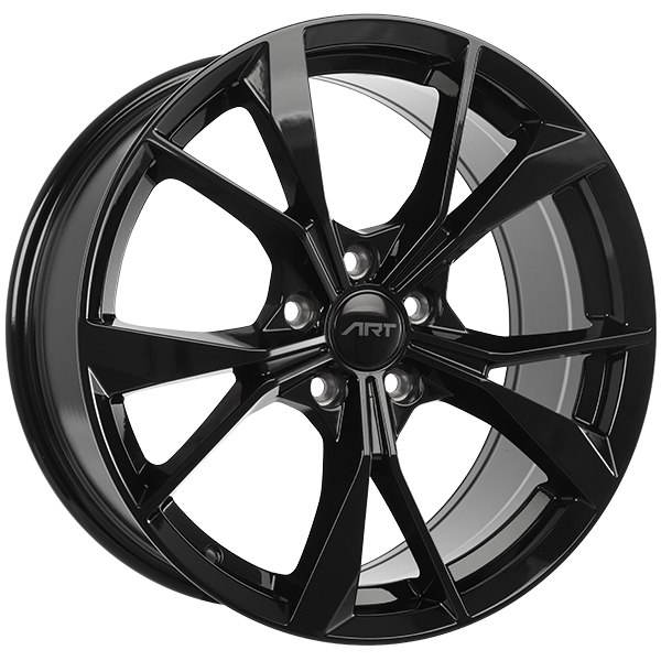 ART Replica - REPLICA 235 - 18x8.0 - 5x112 - 45 - 57.1 - Gloss Black - Image 1