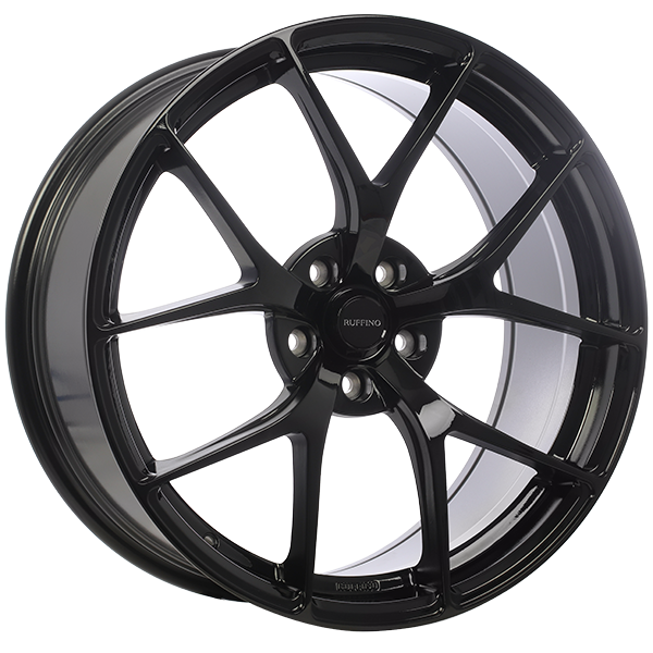 Ruffino - CHRONOS - 20x9.0 - 5x114.3 - 40 - 73.1 - Gloss Black - Image 1