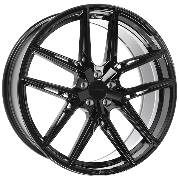 Ruffino - RAYDEN - 20x9.0 - 5x114.3 - 35 - 73.1 - Gloss Black - Image 1