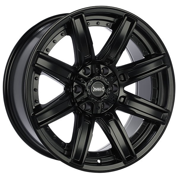 Ruffino HARD - FORGED - 18x9.0 - 5x127/5x139.7 - 20 - 77.8 - Satin Black - Image 1