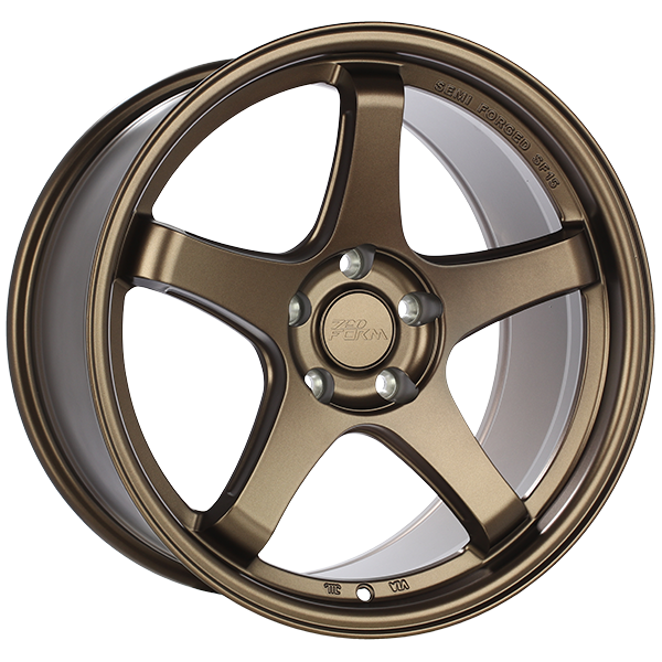 720 Form - FF6 - 18x8.5 - 5x114.3 - 35 - 73.1 - Satin Bronze - Image 1