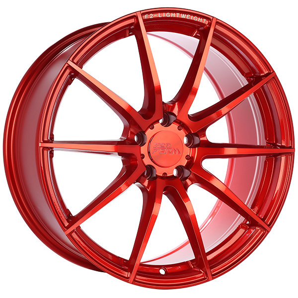 720 Form - RF2-R - 19x8.5 - 5x112 - 35 - 66.6 - Translucent Red - Image 1