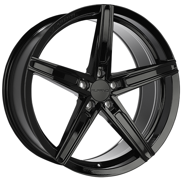 Ruffino - MILANO - 20x9.0 - 5x114.3 - 35 - 73.1 - Gloss Black - Image 1