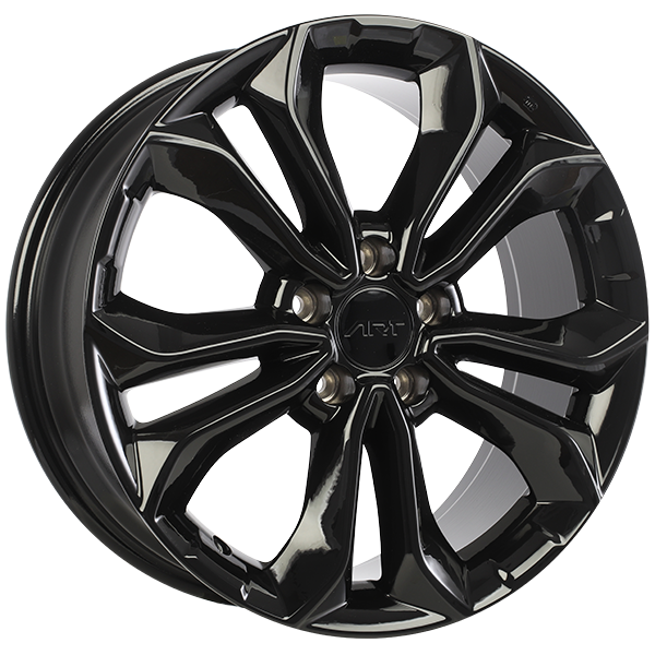 ART Replica - REPLICA 301 - 18x7.5 - 5x120 - 45 - 64.1 - Gloss Black - Image 1