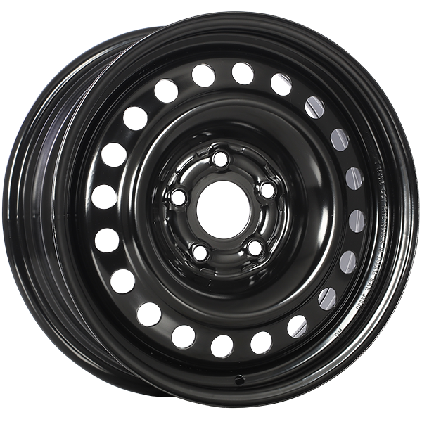 RNB - STEEL WHEEL - 16x6.5 - 5x114.3 - 40 - 64.1 - Black Armour Coat - Image 1