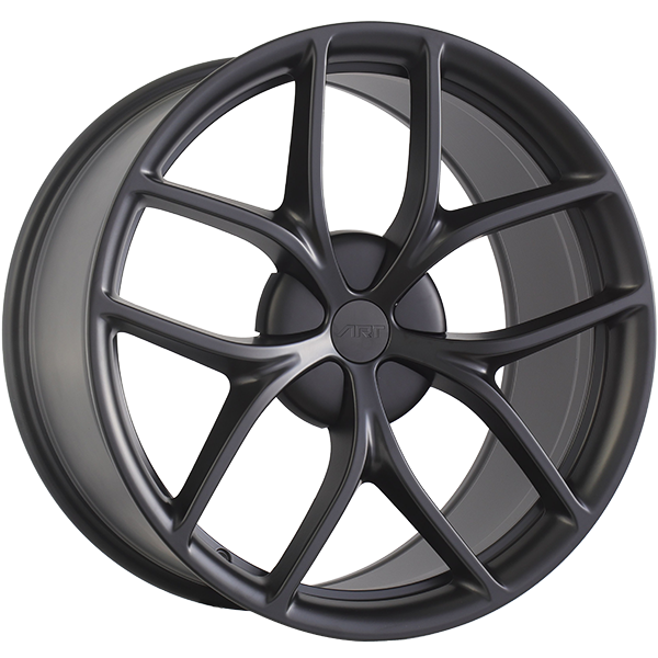 ART Replica - R313 - 18x8.5 - 5x114.3 - 35 - 64.1 - Satin Black - Image 1