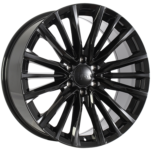 ART Replica - REPLICA 330 - 22x9.0 - 6x139.7 - 28 - 77.8 - Gloss Black - Image 1