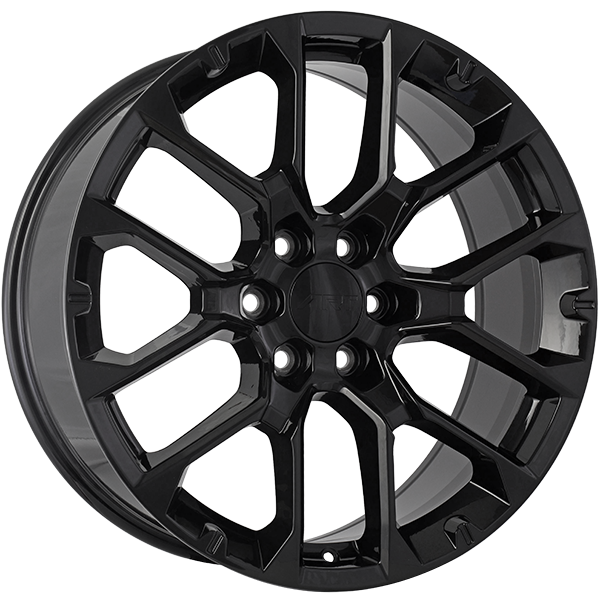 ART Replica - REPLICA 331 - 22x9.0 - 6x139.7 - 28 - 77.8 - Gloss Black - Image 1
