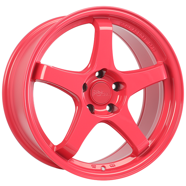 720 Form - FF6 - 17x7.5 - 5x114.3 - 35 - 73.1 - Bubble Gum Pink - Image 1