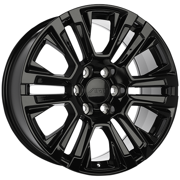 ART Replica - REPLICA 216 - 20x9.0 - 6x139.7 - 24 - 77.8 - Gloss Black - Image 1