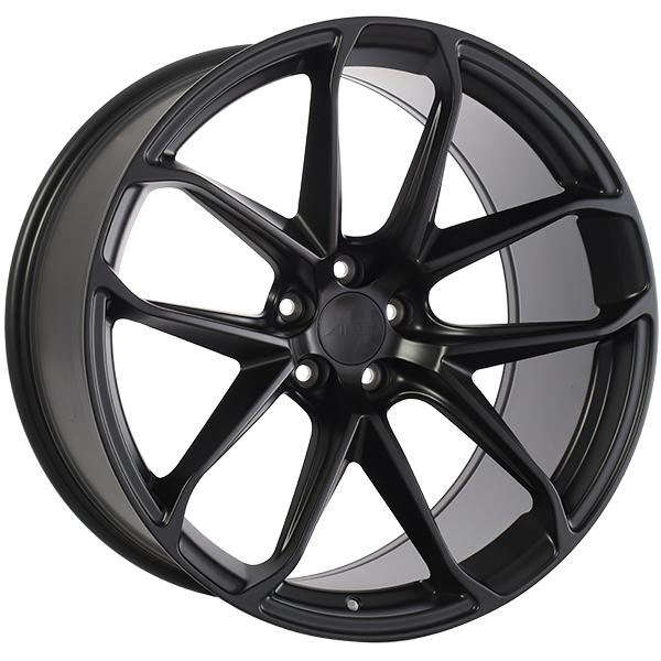 ART Replica - REPLICA 295 - 21x9.5 - 5x112 - 26 - 66.5 - Satin Black - Image 1