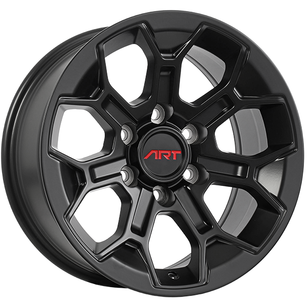 ART Replica - REPLICA 337 - 17x8.0 - 6x139.7 - 5 - 106.1 - Satin Black - Image 1