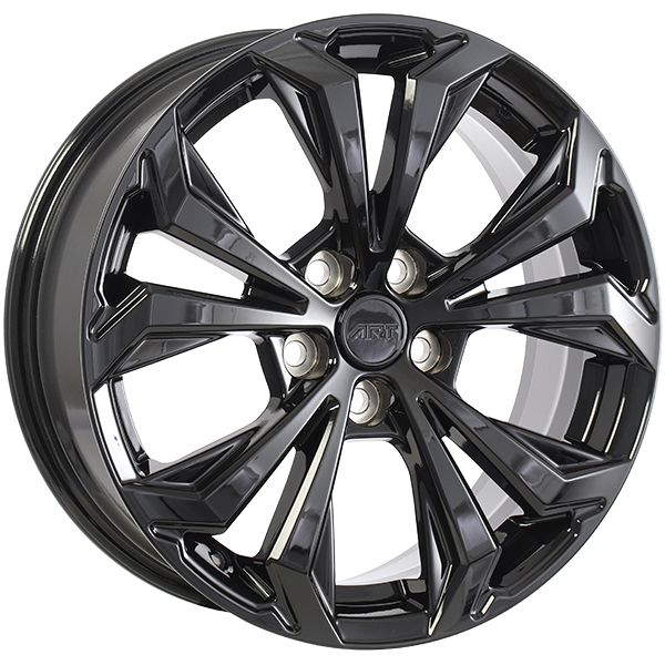 ART Replica - REPLICA 338 - 18x7.0 - 5x114.3 - 35 - 60.1 - Gloss Black - Image 1