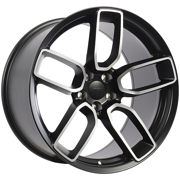 ART Replica - REPLICA 348 - 20x11.0 - 5x115 - 20 - 71.5 - Satin Black - Machined Face - Image 1