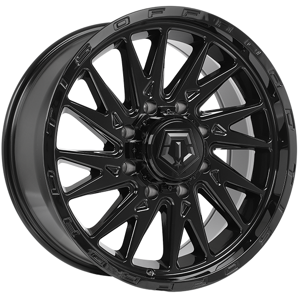 TIS Wheels - 547 - 20x9.0 - 8x180 - 18 - 124.3 - Gloss Black - Image 1