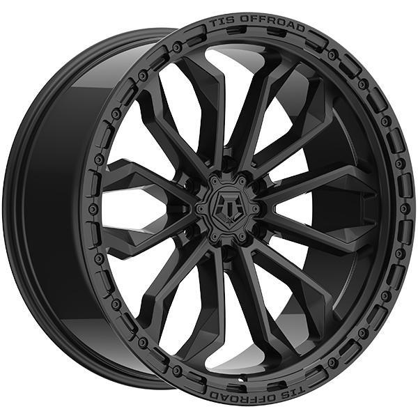 TIS Wheels - 556 - 20x9.0 - 6x139.7 - 18 - 106.2 - Satin Black - Image 1