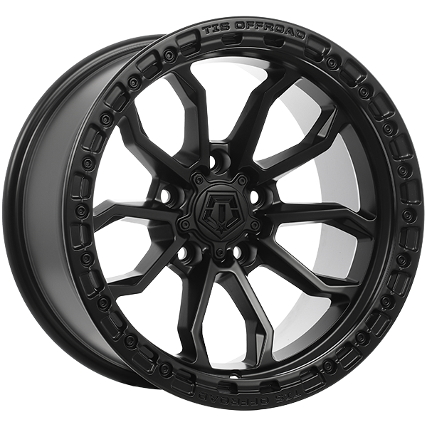 TIS Wheels - 556 - 17x9.0 - 5x127 - -13 - 71.5 - Satin Black - Image 1
