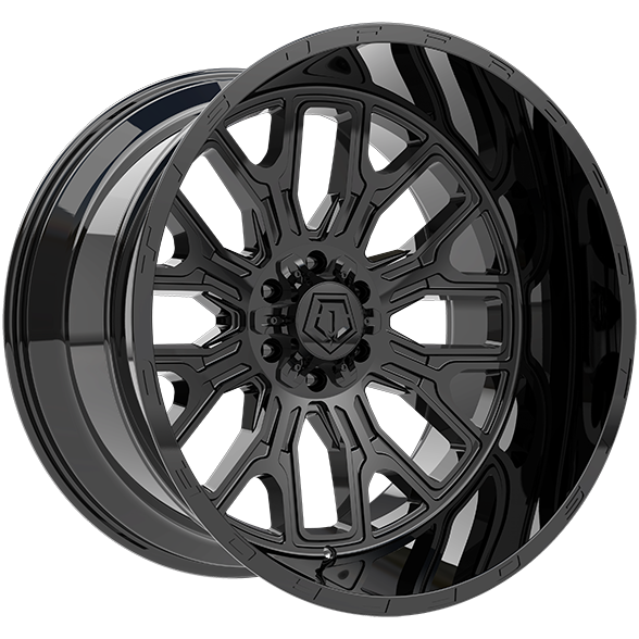 TIS Wheels - 560 - 20x12.0 - 5x139.7/5x150 - -44 - 110.1 - Gloss Black - Image 1