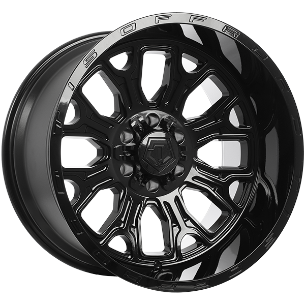 TIS Wheels - 560 - 20x12.0 - 6x135/6x139.7 - -44 - 106.1 - Gloss Black - Image 1