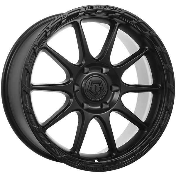 TIS Wheels - 563 - 20x9.0 - 6x139.7 - 0 - 106.1 - Satin Black - Image 1