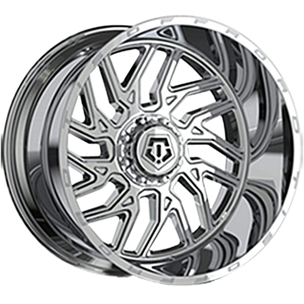 TIS Wheels - 544 - 20x9.0 - 6x135/6x139.7 - 0 - 108.1 - Chrome - Image 1