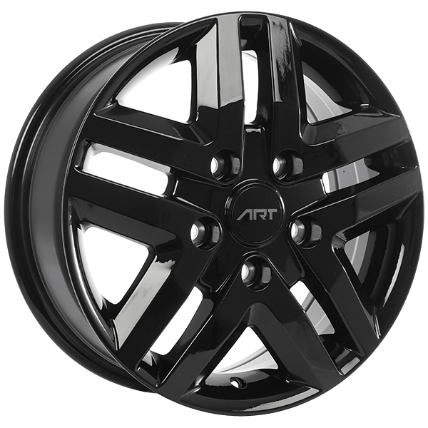 ART Replica - REPLICA 217 - 16x6.0 - 5x130 - 68 - 78.1 - Gloss Black - Image 1