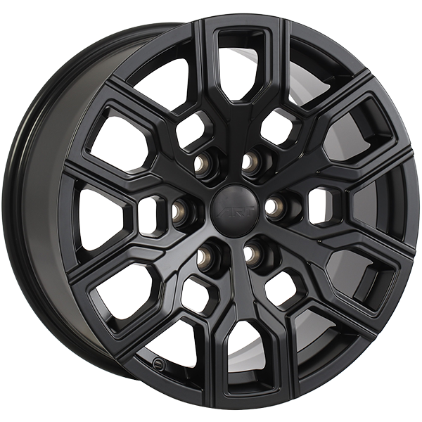 ART Replica - REPLICA 370 - 18x8.5 - 6x139.7 - 33 - 78.1 - Satin Black - Image 1