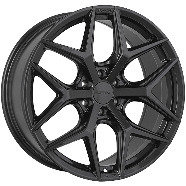 Ruffino - DEMON - 20x9.0 - 6x132 - 35 - 74.5 - Black Magic - Image 1