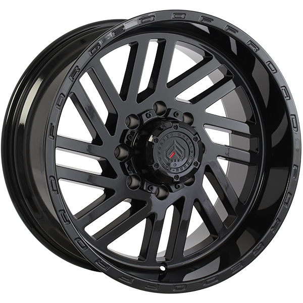 Forged Wheels - XR107 - 20x10.0 - 8x170 - -12 - 125.1 - Gloss Black - Image 1