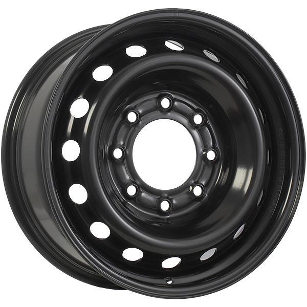 RNB - STEEL WHEEL - 18x8.0 - 8x180 - 43 - 124.1 - Black E-Coating - Image 1