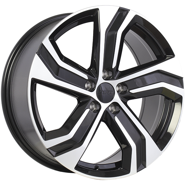 ART Replica - REPLICA 236 - 18x8.0 - 5x108 - 45 - 63.4 - Gloss Black - Machined Face - Image 1