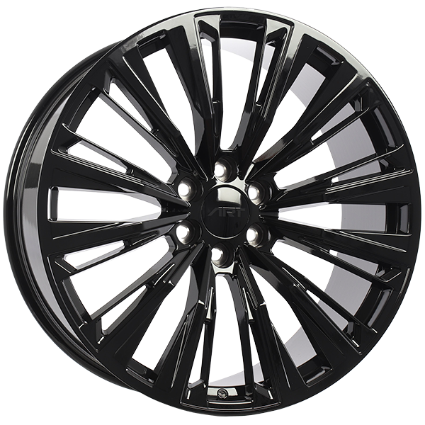 ART Replica - REPLICA 355 - 22x9.0 - 6x139.7 - 28 - 77.8 - Gloss Black - Image 1