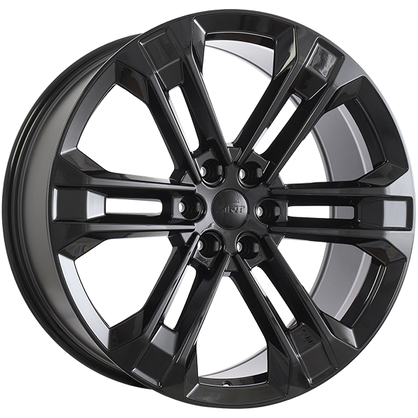 ART Replica - REPLICA 376 - 21x9.0 - 6x132 - 37 - 74.5 - Gloss Black - Image 1