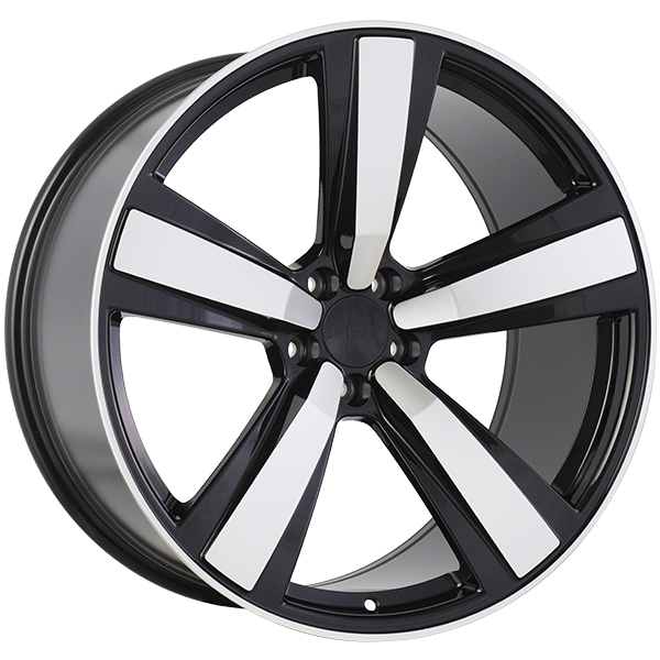 ART Replica - REPLICA 379 - 21x9.5 - 5x112 - 26 - 66.5 - Gloss Black - Machined Face - Image 1