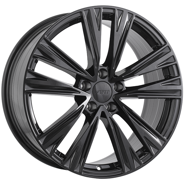 ART Replica - REPLICA 384 - 19x8.5 - 5x112 - 30 - 66.5 - Gloss Black - Image 1