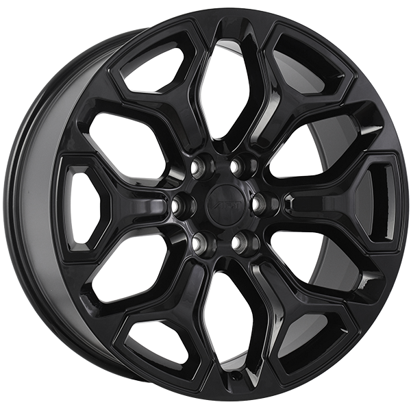 ART Replica - REPLICA 388 - 22x9.0 - 6x139.7 - 19 - 77.8 - Gloss Black - Image 1