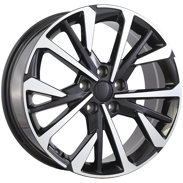 ART Replica - REPLICA 394 - 18x7.5 - 5x114.3 - 45 - 67.1 - Gloss Black - Machined Face - Image 1