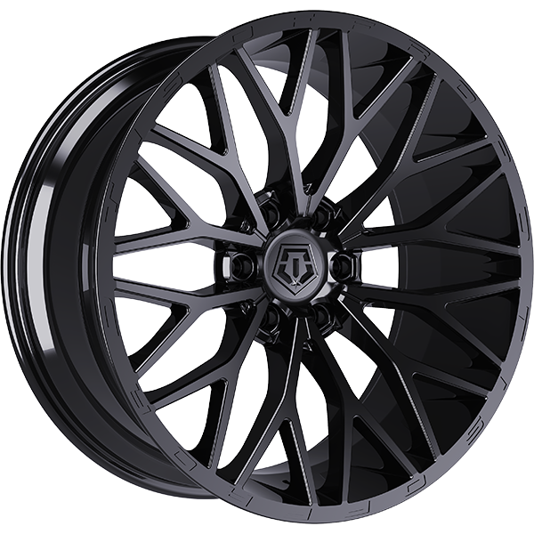 TIS Wheels - 566 - 22x12.0 - 6x139.7 - -44 - 106.1 - Gloss Black - Image 1