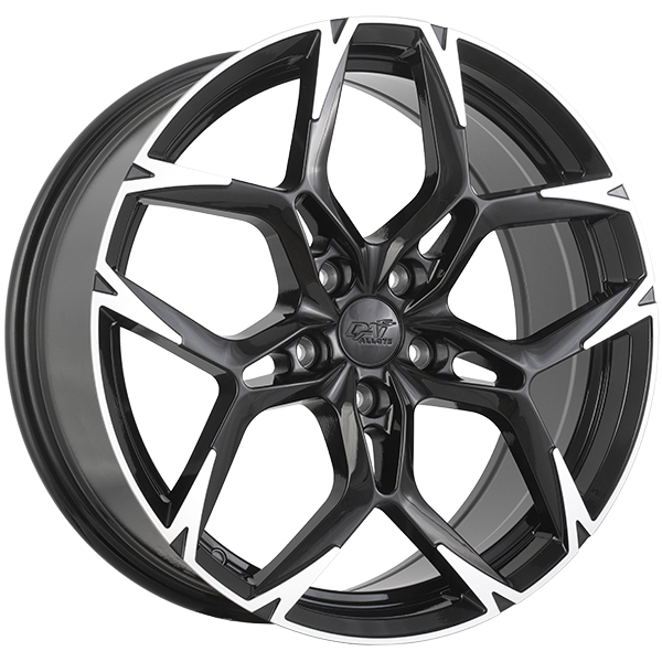 DAI Wheels - RAZOR-X - 19x8.0 - 5x114.3 - 40 - 67.1 - Gloss Black - Machined Face - Image 1