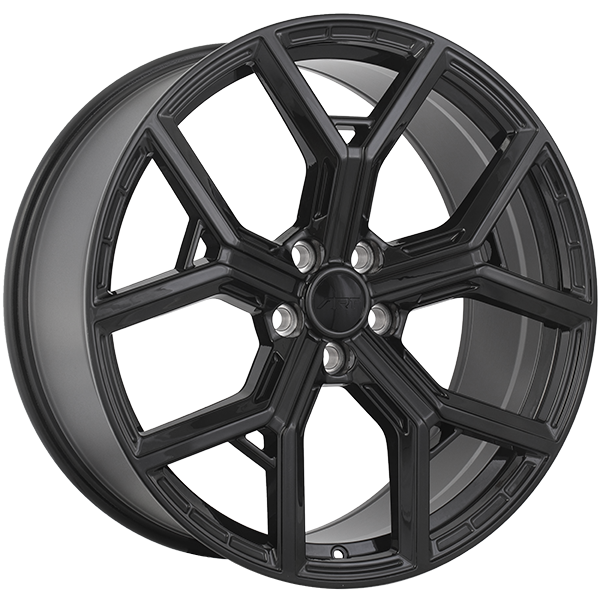 ART Replica - REPLICA 412 - 20x9.5 - 5x108 - 45 - 63.4 - Gloss Black - Image 1